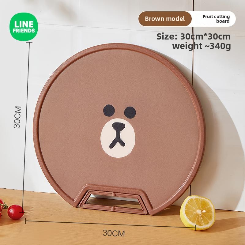 Copolymer Line - Tagliere Piccolo LINE FRIENDS Marrone, Stile