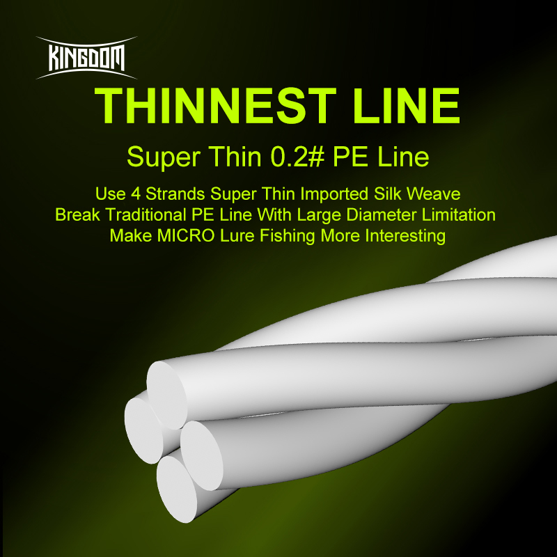 Kingdom LINEA PIÙ GRANDE Super - Ice Fishing Line recensione e prezzo