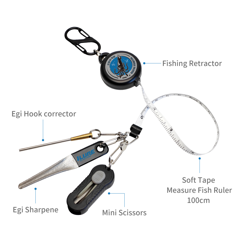 Kit da Pesca 4 in 1: Retrattor - Fishing Line Cutter recensione e prezzo