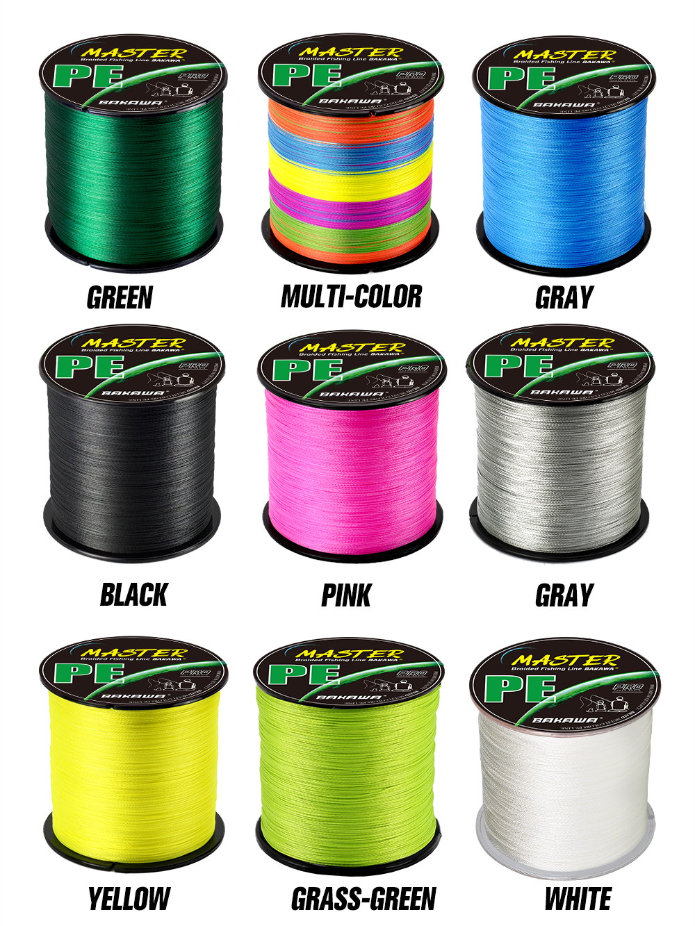 BAKAWA 4 fili intrecciati PE l - Copolymer Line recensione e prezzo